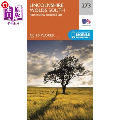 海外直订Lincolnshire Wolds South 林肯郡南部的世界