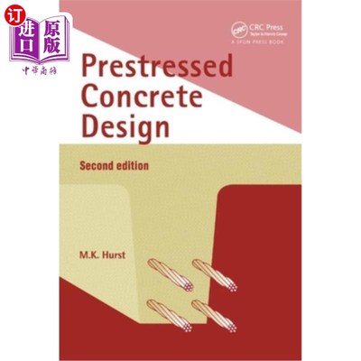 海外直订Prestressed Concrete Design 预应力混凝土设计
