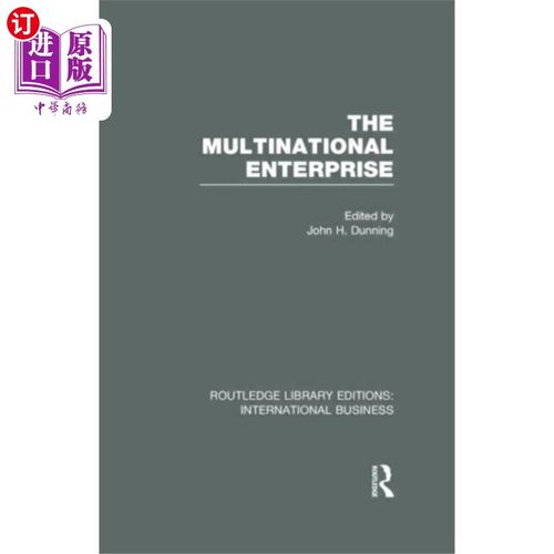 海外直订Multinational Enterprise (RLE International Busi... 跨国企业(RLE International Business)