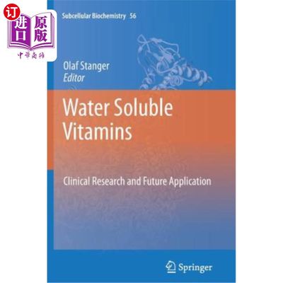 海外直订医药图书Water Soluble Vitamins: Clinical Research and Future Application 水溶性维生素:临床研究与应用前景