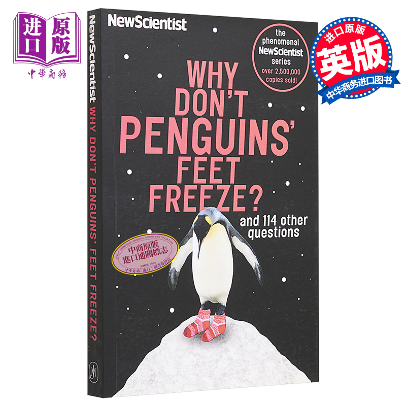 【中商原版】新科学家杂志 为什么企鹅的脚不结冰 英文原版 Why Dont Penguins Feet Freeze New Scientist 科普读物