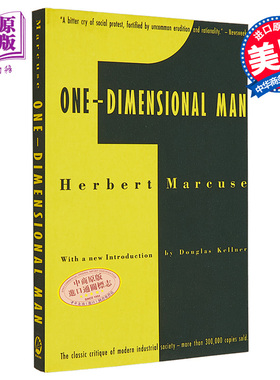 单向度的人 马尔库塞 英文原版 Herbert Marcuse One Dimensional Man Studies in the Ideology【中商原版】
