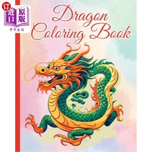 魔法生 龙涂色书：收集可爱 Creatures Coloring Book for Collection Imagi 海外直订Dragon Adorable the Enchanted