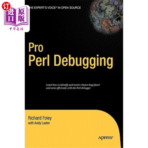 海外直订Pro Perl Debugging Pro Perl调试