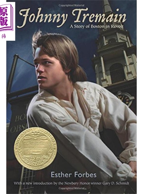纽伯瑞：约翰尼.派恩 Johnny Tremain 儿童文学 插图童书 故事书 历史故事 纽伯瑞奖 10~13岁 英文原版【中商原版】