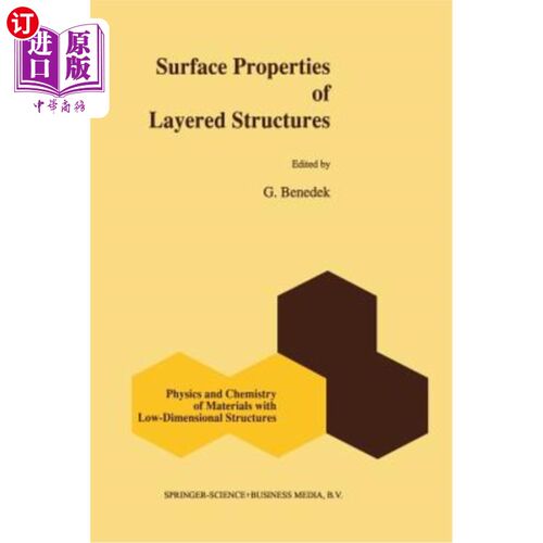 海外直订Surface Properties of Layered Structures 层状结构的表面性质