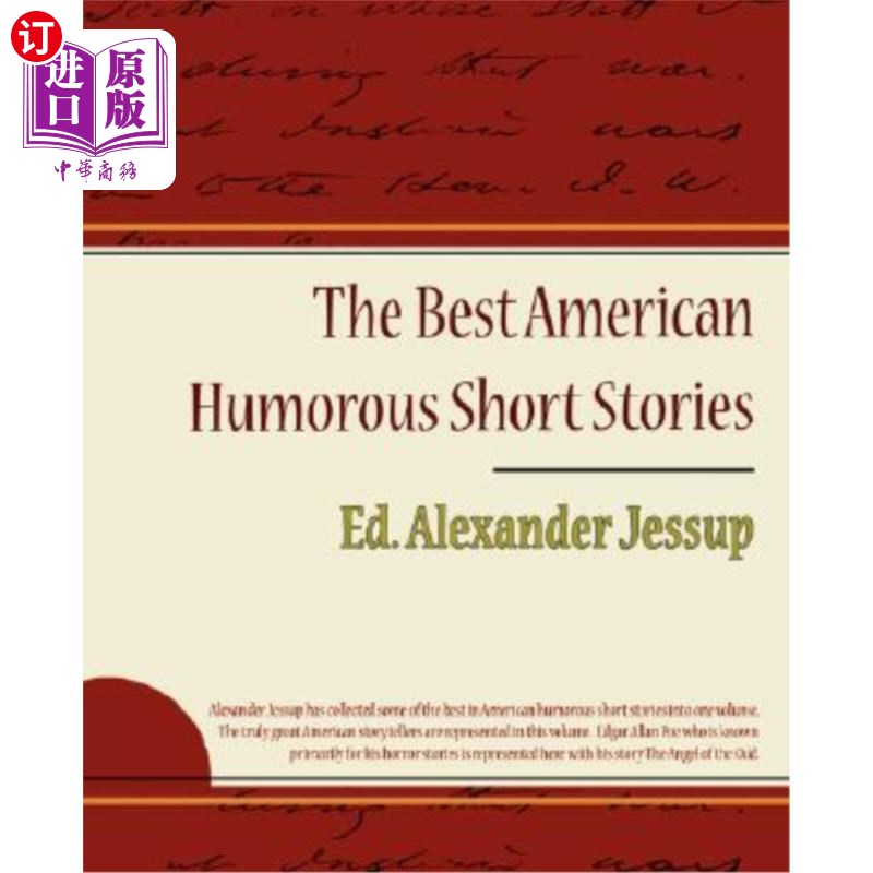 海外直订The Best American Humorous Short Stories 最佳美国幽默短篇小说