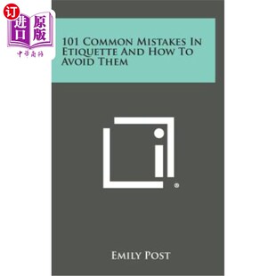Them 错误及避免方法 How and Mistakes Etiquette 101礼仪中常见 海外直订101 Avoid Common