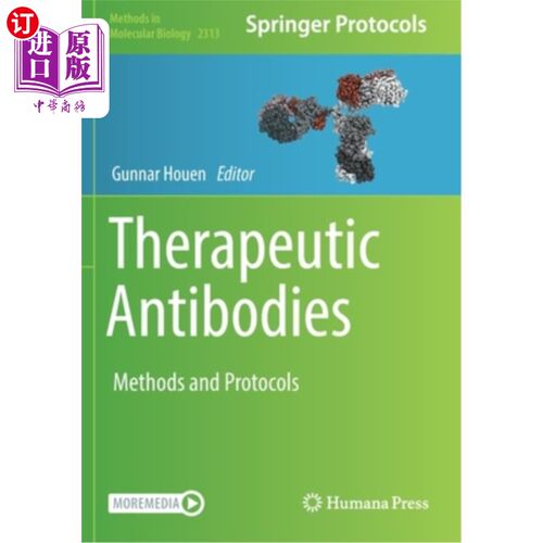 海外直订Therapeutic Antibodies: Methods and Protocols 治疗性抗体:方法和协议