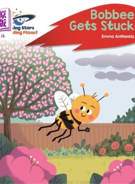 海外直订Reading Planet - Bobbee Gets Stuck - Red C: Rocket Phonics 阅读星球-博比被卡住-红色C:火箭拼音