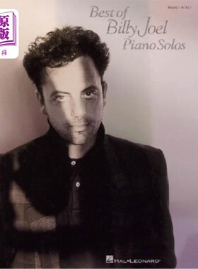 海外直订Best of Billy Joel Piano Solos 比利·乔尔最佳钢琴独奏曲