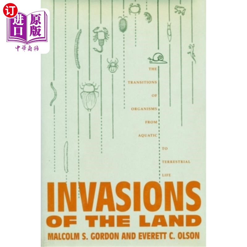 海外直订Invasions of the Land: The Transitions of Organisms from Aquatic to Terrestrial  陆地入侵：生物体从水生生物