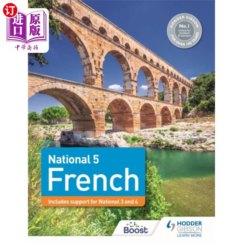 海外直订National 5 French: Includes support for National... 国家5法语:包括支持国家3和4