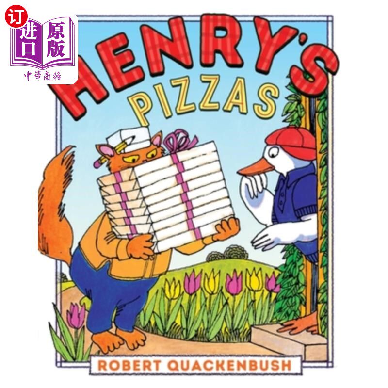 海外直订Henry's Pizzas 亨利的披萨