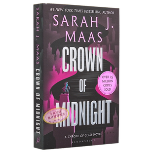 预售 玻璃王座2英文原版 午夜王冠 Crown of Midnight Throne of Glass Sarah J. Maas 浪漫奇幻小说英文版