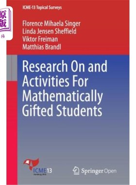 海外直订Research on and Activities for Mathematically Gifted Students 数学天才学生的学习与活动研究