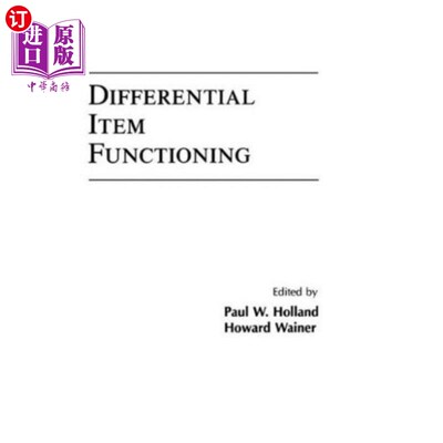 海外直订Differential Item Functioning 差异项目功能
