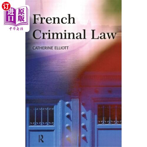 海外直订French Criminal Law 法国刑法