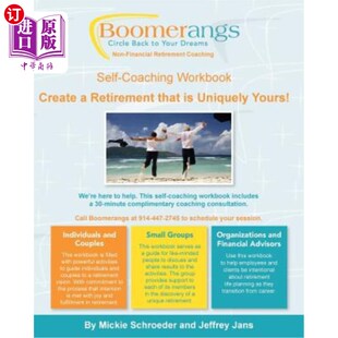 海外直订医药图书BOOMERangs Retirement Life Planning Self-Coaching Workbook 回旋镖退休生活规划自我辅导手册