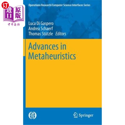 海外直订Advances in Metaheuristics 超启发式研究进展