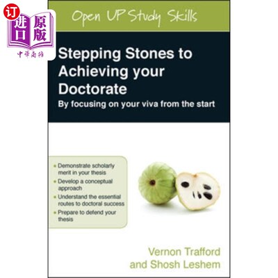 海外直订Stepping Stones to Achieving your Doctorate: By ... 获得博士学位的垫脚石:从一开始就专注于你的人生
