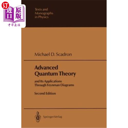 海外直订Advanced Quantum Theory: And Its Applications Through Feynman Diagrams 高级量子理论：费曼图及其应用