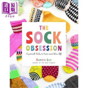Supercool 袜子狂热 Sock 预售 Socks 中商原版 英文原版 Lee 编织和炫耀超酷袜子 The Summer Obsession