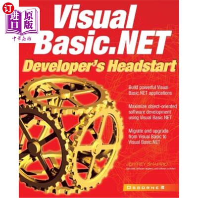 海外直订Visual Basic.Net Developer's Headstart Visual Basic。Net开发人员的开端