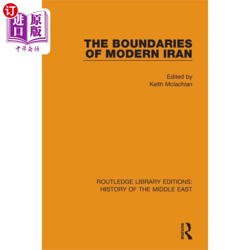 海外直订Boundaries of Modern Iran 现代伊朗的边界