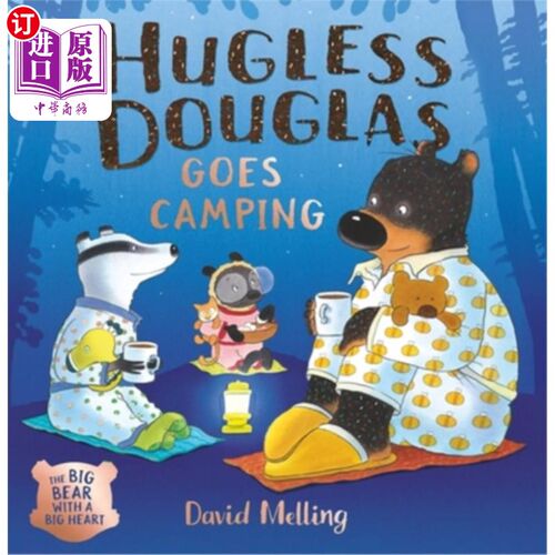 海外直订Hugless Douglas Goes Camping 拥抱道格拉斯去露营
