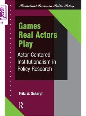 海外直订Games Real Actors Play 真人演员玩的游戏
