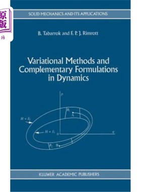 海外直订Variational Methods and Complementary Formulations in Dynamics 动力学中的变分方法和互补公式