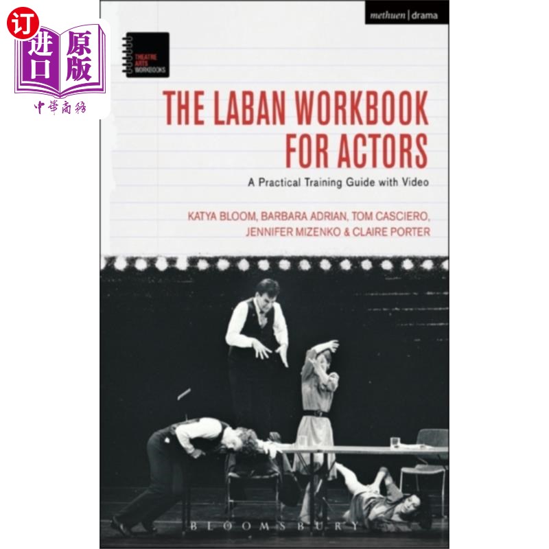 海外直订Laban Workbook for Actors 拉班演员练习册 书籍/杂志/报纸 原版其它 原图主图