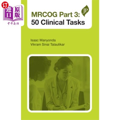 海外直订医药图书MRCOG Part 3: 50 Clinical Tasks MRCOG第3部分：50项临床任务