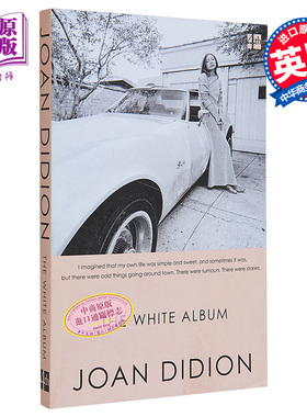 预售 白色专辑 The White Album 英文原版 Joan Didion 散文集 当代美国文化 自我发现【中商原版】