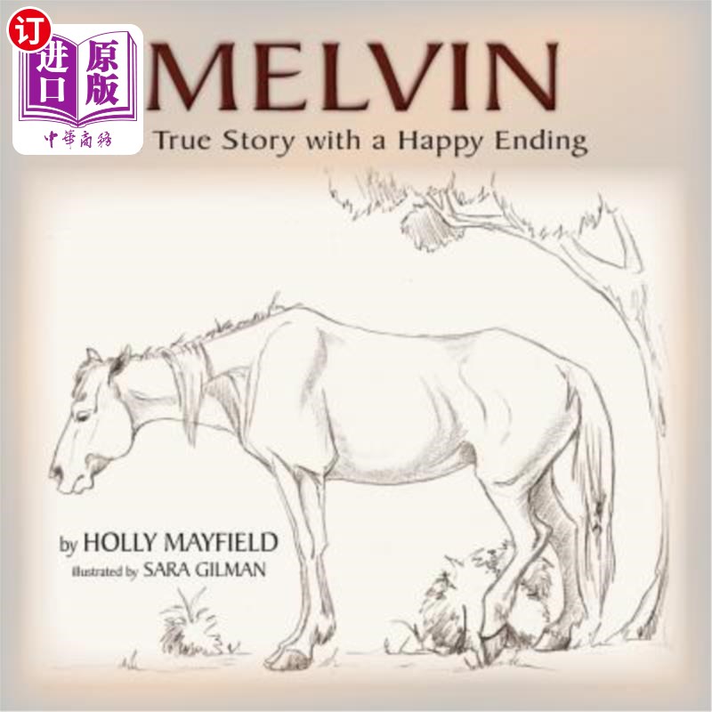 海外直订Melvin: A True Story with a Happy Ending 梅尔文：一个结局美满的真实故事