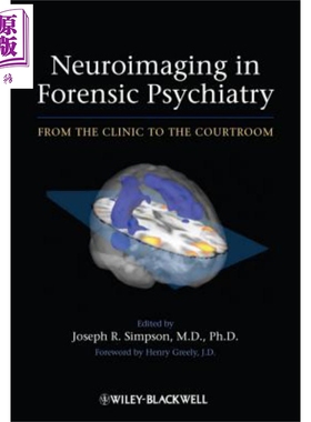 现货 法医精神病学神经成像 Neuroimaging In Forensic Psychiatry Joseph R. Simpson 英文原版 中商原版 Wiley【中商原版】