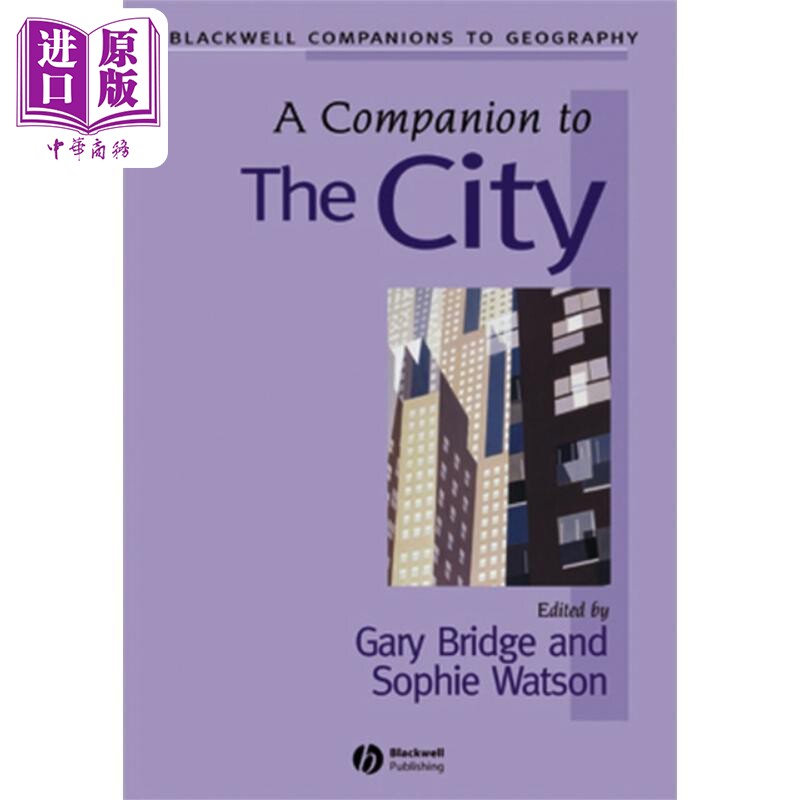 现货 城市指南 A Companion to the City 英文原版 Gary Bridge 中商原版