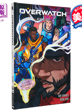 预售 守望先锋 新鲜血液 绘本小说  Overwatch New Blood 英文原版 Ray Fawkes 漫画小说 游戏【中商原版】