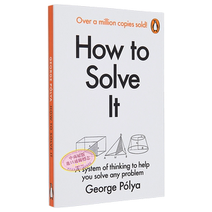 波利亚 如何解决 它数学方法的新方面 How to Solve It 英文原版 George Polya 数学计算 数学相关【中商原版】