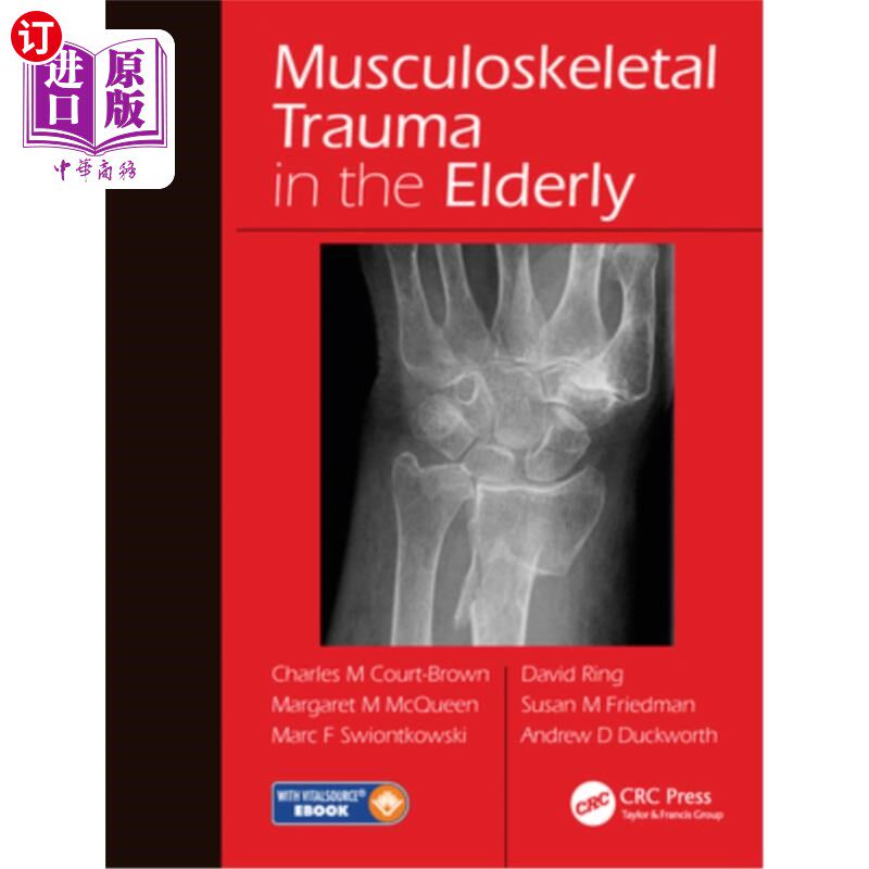海外直订医药图书Musculoskeletal Trauma in the Elderly 老年人肌肉骨骼损伤