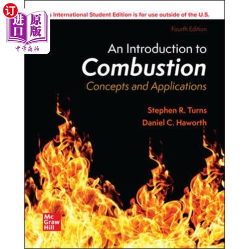 海外直订ISE An Introduction to Combustion: Concepts and ... 燃烧导论:概念与应用