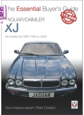 海外直订Jaguar/Daimler Xj: All Models (Inc Vdp) 1994 to 2003 捷豹/戴姆勒:All Models (Inc .) Vdp (1994 - 2003