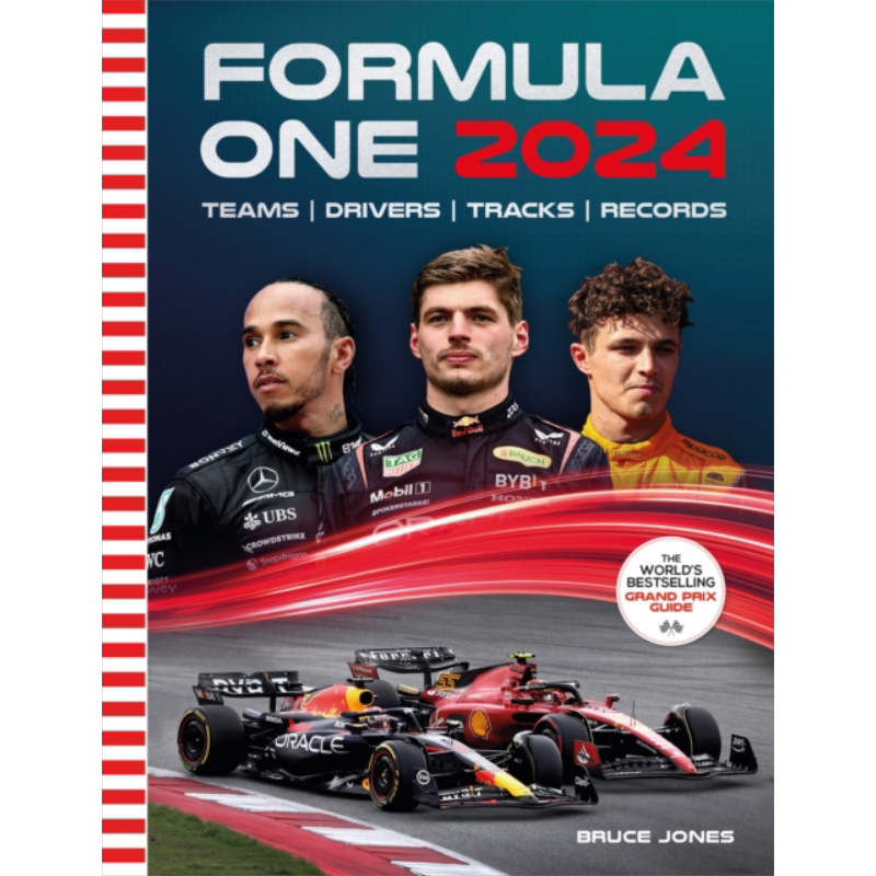 F1一级方程式赛车2024年官方手册 英文原版 Formula One 2024 Bruce Jones F1赛车赛事指南F1赛车百科书F1赛车书籍F1周边