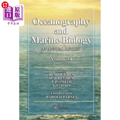 海外直订Oceanography and Marine Biology: An Annual Review. Volume 54 海洋学与海洋生物学:年度综述。体积54