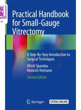 海外直订医药图书古英语 Practical Handbook for Small-Gauge Vitrectomy 小尺寸玻璃体切除术实用手册