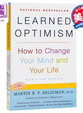 活出积极的自己 学习乐观 英文原版 Learned Optimism How to Change Your Mind and Your Life  Martin E.P Seligman  Vinta