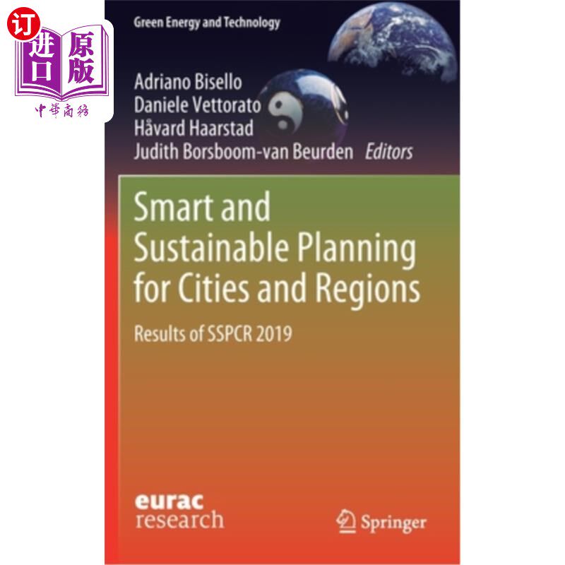 海外直订Smart and Sustainable Planning for Cities and Regions: Results of Sspcr 2019 城市和区域智慧和可持续规划:201
