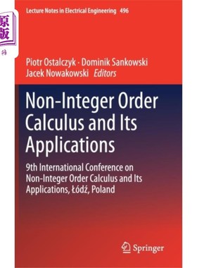 海外直订Non-Integer Order Calculus and its Applications 非整数阶微积分及其应用