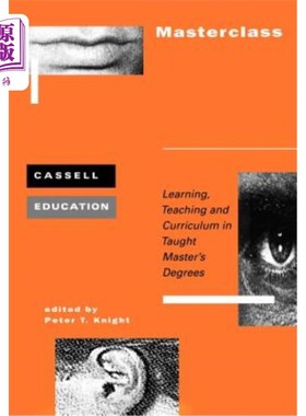 海外直订Masterclass: Learning, Teaching 大师班：教学